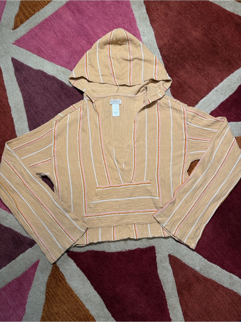 L*Space Hooded Cover Up Size S